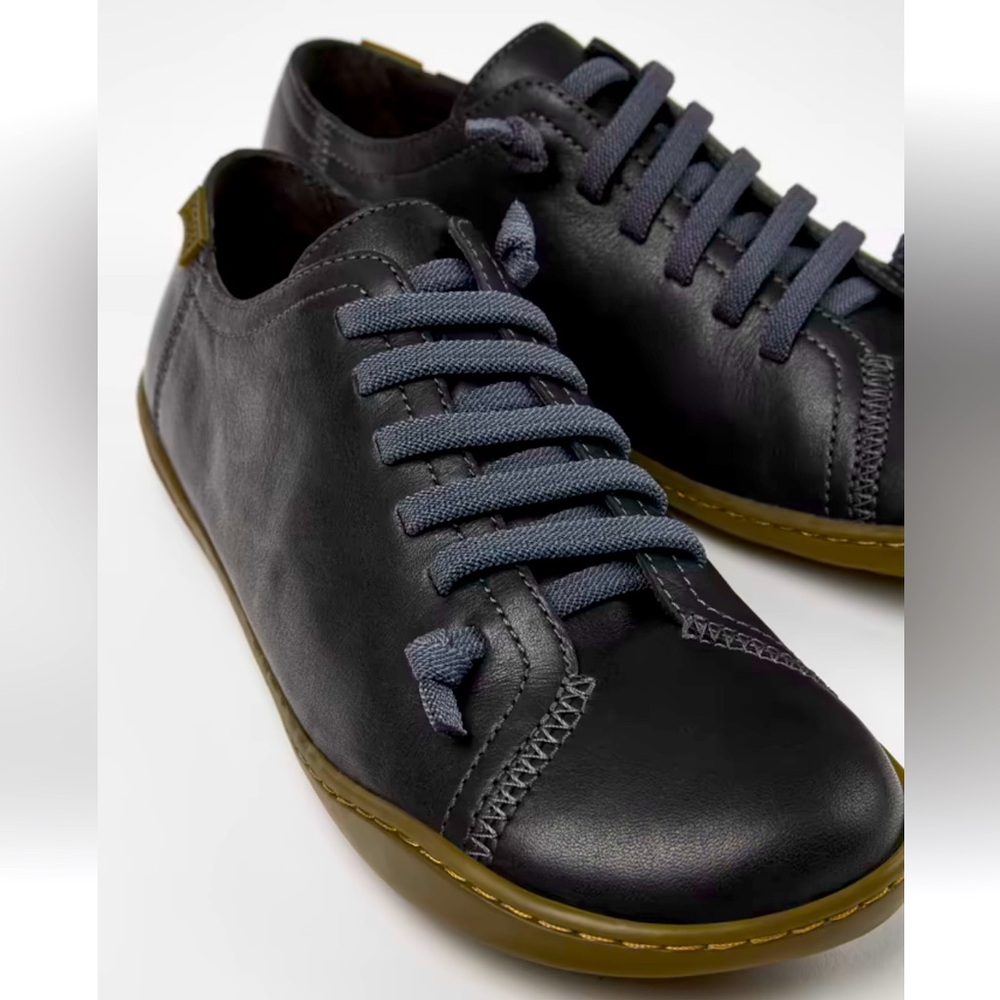 Camper Black and Blue Sneakers with Timeless Style